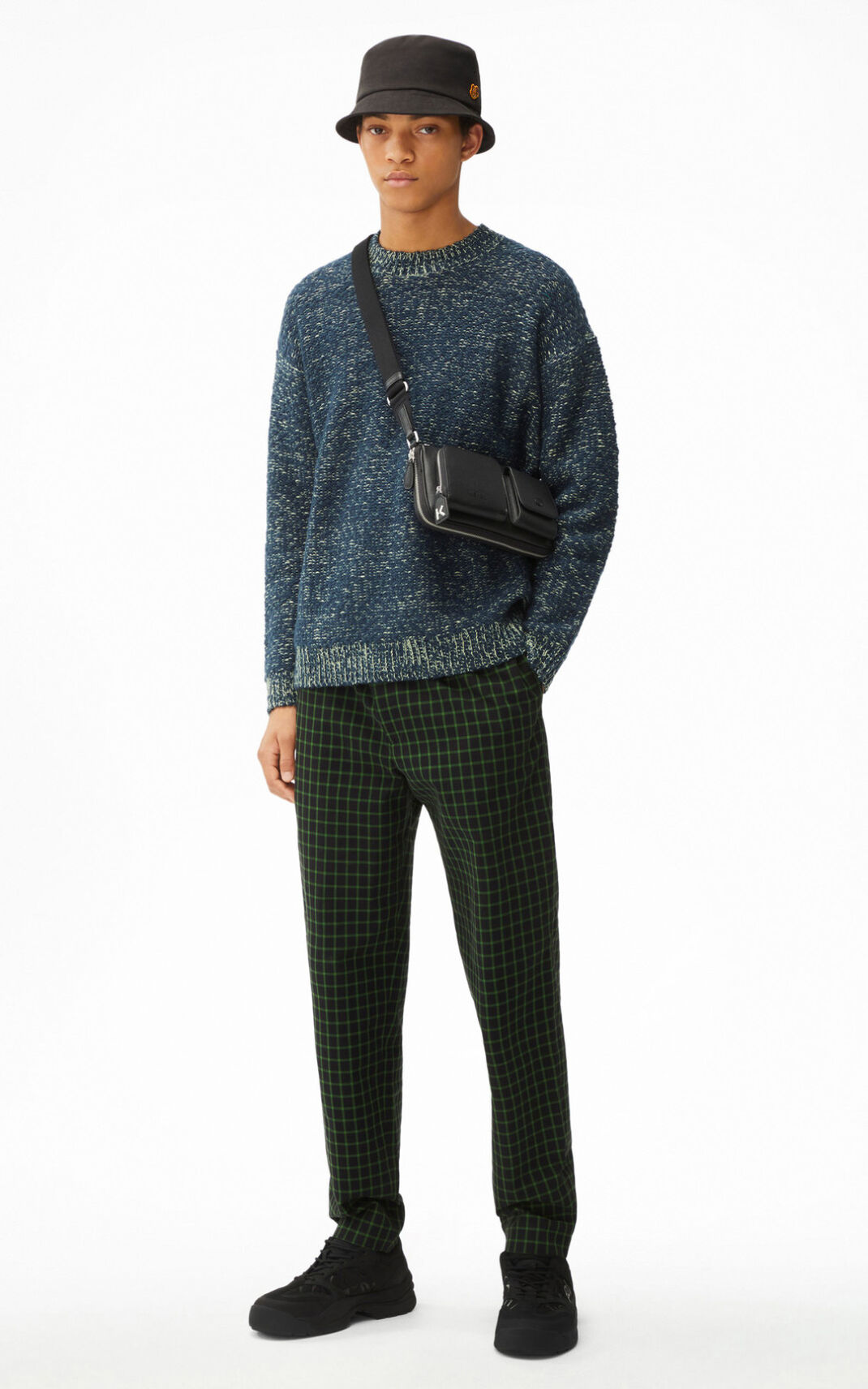 Kenzo Slub knit Stickad Tröja Herr | 27506-CFPX